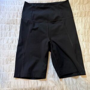 Girlfriend Collective Black Bike Shorts